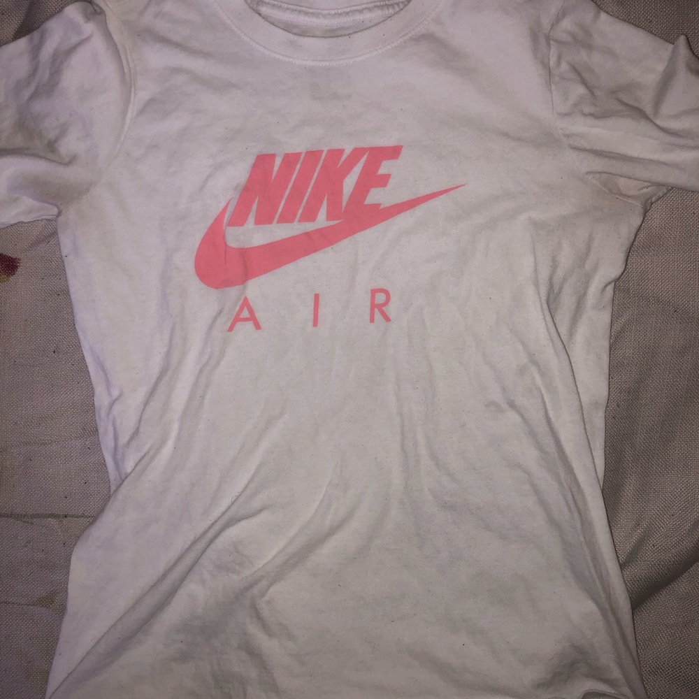 White nike air shirt